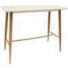 HOME DECO FACTORY Tavolo Eat Standing, 115 cm x 60 cm x 102 cm, Bianco