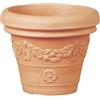 TERAPLAST S.P.A. Vaso da Giardino in Plastica Festonato Classic Antico 60cm