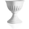 BAMA S.R.L. Vaso calice Alba bianco, vaso per piante, vaso da interno, vaso da esterno, design moderno, Ø 33 cm
