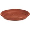 BAMA S.R.L. Sottovaso Bama, sottovaso plastica, sottovaso terracotta, diametro 12 cm, accessorio piante, indoor outdoor