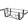 MACA S.R.L. FIORIERA BALCONE 60CM NERA REGOLABILE
