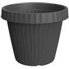 BAMA S.R.L. VASO ONDA 31411 25CM GRAFITE