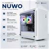 PC Computer Assemblato Bianco Intel core i7-14700 Wi-Fi Bluetooth Windows 11 Pro
