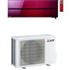 Mitsubishi CONDIZIONATORE MITSUBISHI KIRIGAMINE STYLE WI-FI MSZ-LN R-32 ROSSO MONOSPLIT 18000 BTU A+++