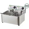 Fimar attrezzature per la ristorazione p FY88LFriggitrice da banco Easyline 8+8 litri professionale