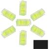 aghoer 6 Pezzi Mini Livella a Bolla, 15 X 15 X 40 Mm Livello Bolla di Precisione con Forza di Aspirazione Magnetica Autoadesiva