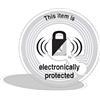 Checkpoint Protezione Antitaccheggio Serie Specialty 2928 XP Micro Round 28mm RF Trasparente Black Lock [10147941]