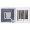 Checkpoint Etichetta Antitaccheggio RF 8.2 MHz Checkpoint 4x4 cm con Falso Barcode [7150318]