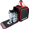 Driver13 zaino porta scarponi da sci con scomparto casco, bootbag per scarponi da sci e boots snowboard, dimensioni 40 x 28 x 44 cm, nero/rosso