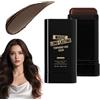 Beliky Girl Stick colorato per capelli e pettine 2 in 1, tintura per capelli a pettine sicura e conveniente, stick per ritocchi, impermeabile e resistente al sudore per un tocco rapido,02# Nero scuro Marrone