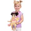 Disney Princess Disney Set bambola Baby Belle della Principessa marsupio, prodotto ufficiale Jakks Pacific. Include l'adorabile bambola Baby Belle con marsupio e accessori