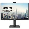 ASUS BE249QFK Monitor 23.8 IPS 100Hz Full HD 5ms Multimediale Pivot Webcam HDMI/DisplayPort/VGA