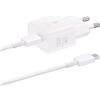Samsung Caricabatterie Samsung EP-T2510 Fast Charger 25W con Cavo Bianco