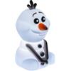 Paladone - Lampada Olaf di Frozen in morbido silicone, senza fili, ricaricabile, decorazione per camera da letto, per bambini e ragazzi, oggetto da collezione, licenza ufficiale Disney