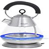 Adler Bollitore Vetro Elettrico 2200W Capacità 1,5 Lt con Spegnimento Automatico