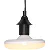 BAKAJI Lampada Circolare E27 Bianco Caldo Circolina Luce Risparmio Energetico 18W 32LED