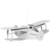 R&M Coudert & R M Coudert - Lampada da soffitto a sospensione, ideale per cameretta, a forma di aereo, colore: bianco