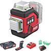 FLEX Laser a croce Flex ALC 3/360-G/R 12 Set 12V 2.5Ah