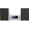 , Sistema Micro Hifi Stereo M-9000S, Con Ricevitore Radio Da Internet, DAB+ O FM