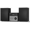 Impianto Stereo Casa 30W Micro Hifi Compatto Con Lettore CD, Bluetooth, Radio FM