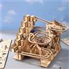 Modello di pista per biglie, puzzle elettrico 3D in legno per regali unici e