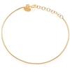 Louis Ciocchetti dal 1887- Bracciale Argento 925 Sottile, Fine, Bracciale fine donna elegante, ideale per charms, Braccialetto idea regalo Natale e San Valentino, made in italy