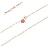 Louis Ciocchetti dal 1887- Catenina Argento 925 Sottile, Fine, Collana donna, Uomo, Collanina Maglia Rolò, ideale per ciondoli, made in italy