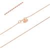 Louis Ciocchetti dal 1887- Catenina Argento 925 Sottile, Fine, Collana donna, Uomo, Collanina Maglia Palline diamantate, ideale per ciondoli, made in italy