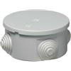 FAEG SCATOLA DI DERIVAZIONE TONDA D80X40 IP44 CON PASSACAVI FG134xx-FAEFG13402