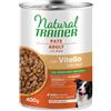 Natural Trainer Patè per Cani Adulti M/M con Vitello da 400 gr