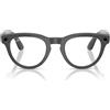 Ray-Ban Occhiali da Sole RW4013 6702CE Headliner (Gen 2) Grigio Asteroide/Trasparente Smeraldo Unisex Fotocromatici 50/23/150