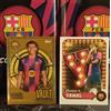 LOTTO LAMINE YAMAL X2 TOPPS FC Barcelona 2026 latta da collezione SPEDIZIONE ...