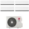 CLIMATIZZATORE LG DUALCOOL DELUXE QUADRISPLIT 9000+9000+12000+12000+MU4R25 INVERTER R-32 WI-FI