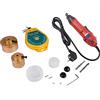 Fafeicy Tappatrice Elettrica Manuale per Bottiglie con Diametro Tappi 10-50mm Portatile 220V 80W Accessori Inclusi