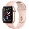 Apple Watch Series 4 (2018) | 40 mm | alluminio | GPS | oro | cinturino sportivo rosa