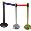 Forcar Asta delimita corsie Dorata Modello ACF5190DR con nastro avvolgibile Colore Rosso