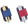 Forcar Puntale dorato con nastro rosso per aste delimita corsie PU5195DR