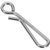 Pwshymi 50/100 Pezzi di Pesca Girevole Esche connettori Accessori Attrezzatura da Pesca in Acciaio Inox Pesca a Mosca Canna Rotante Girevole(3#-100 pz)