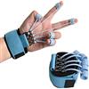 Faruxue Finger Exerciser - Estensore per dita e mani, con fascia di resistenza, rinforzante, estensione della flessione delle dita, rinforzante