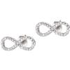Amen Gioielli Orecchini Donna Amen DIAMONDS Infinito in Argento 925 codice EINBBZ