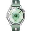 Huawei WATCH GT6, Cassa 46mm in acciaio inossidabile e cinturino verde. Compatibile con iOS e Android. Fino a 21 giorni di autonomia.