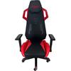Xtreme 90565 sedia per videogioco Poltrona per gaming Seduta imbottita Nero, Rosso