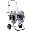 Claber Metal 60, carrello avvolgitubo manuale da giardino in metallo