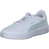 Puma Sneaker Court Lally Donna, Puma Vetro Mare Bianco, 38.5 EU