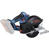 Bosch Professional 18V System Sega circolare a batteria GKM 18V-50 (avanzamento rapido, meno trucioli e scintille, senza batterie e caricabatteria)