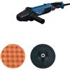 Bosch Professional Lucidatrice rotante GPO 11-180 S (incl. 1 platorello di supporto da 180 mm, 1 platorello in spugna da 180 mm, 1 impugnatura ausiliaria)