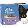 Purina Felix Gatto Original, Le Ghiottonerie Multipack, Selezioni Deliziose 10x85gr