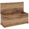 HOMCOM Panca Contenitore Multiuso Legno per Camera Ingresso Bianco 100x40x40cm | Aosom Italy