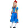 Smiffys Book Worm Costume with Dress & Headband, Girls Fancy Dress, Book Character Dress Up Costumes
