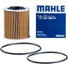 MAHLE Filtro olio Cartuccia filtro con guarnizioni OX 386D Compatibilità con OPEL ZAFIRA B A05 Astra H Hatchback A04 Astra H GTC A04, FIAT GRANDE PUNTO 199, ALFA ROMEO 159 Sportwagon 939